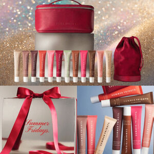Summer Fridays Lip Butter Balm Vault 12 Full Size + Case Limited Edition NIB